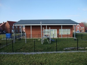 Rear View with Play Area